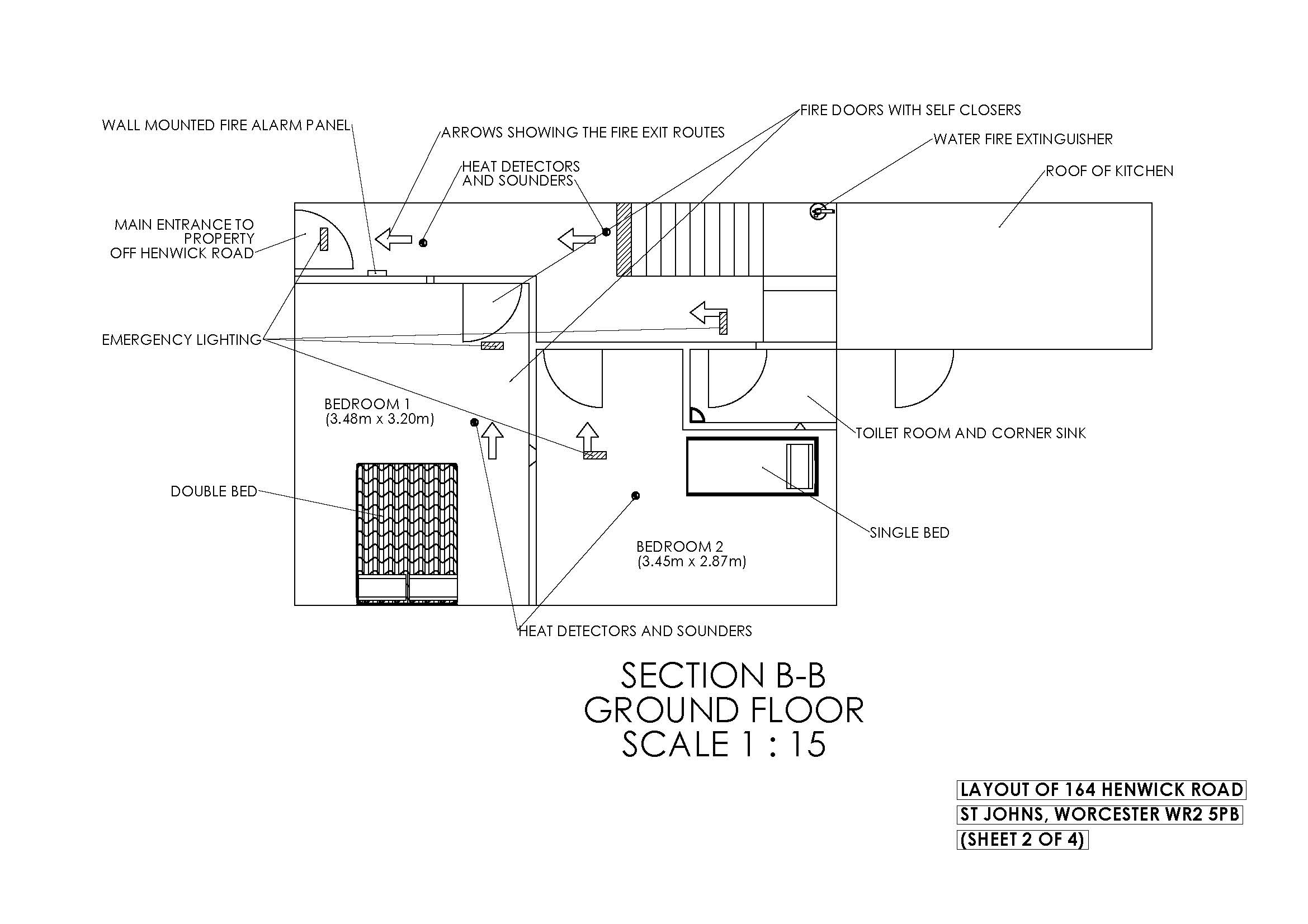 164 Henwick Road Layout - Sheet 2 of 4