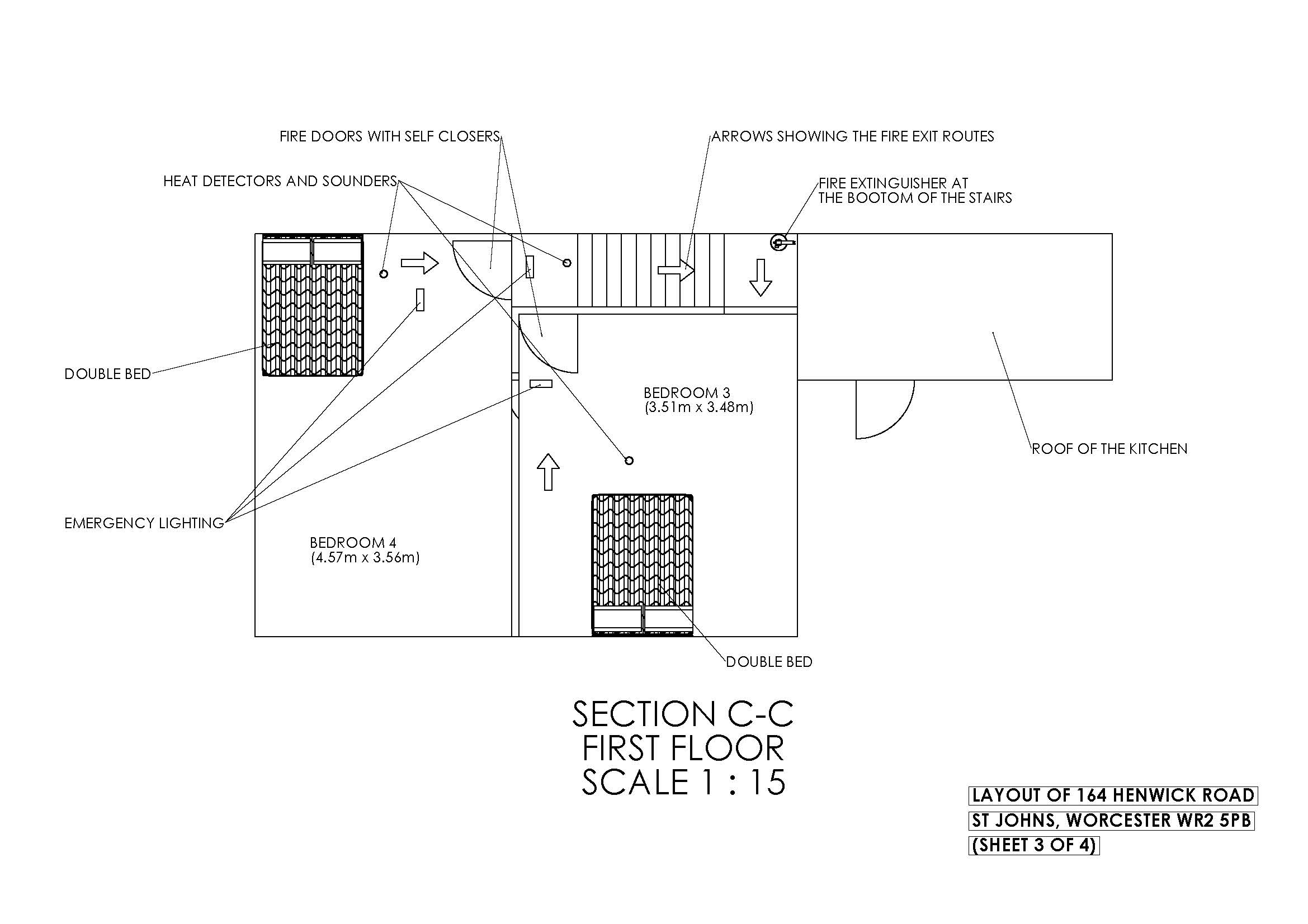164 Henwick Road Layout - Sheet 3 of 4