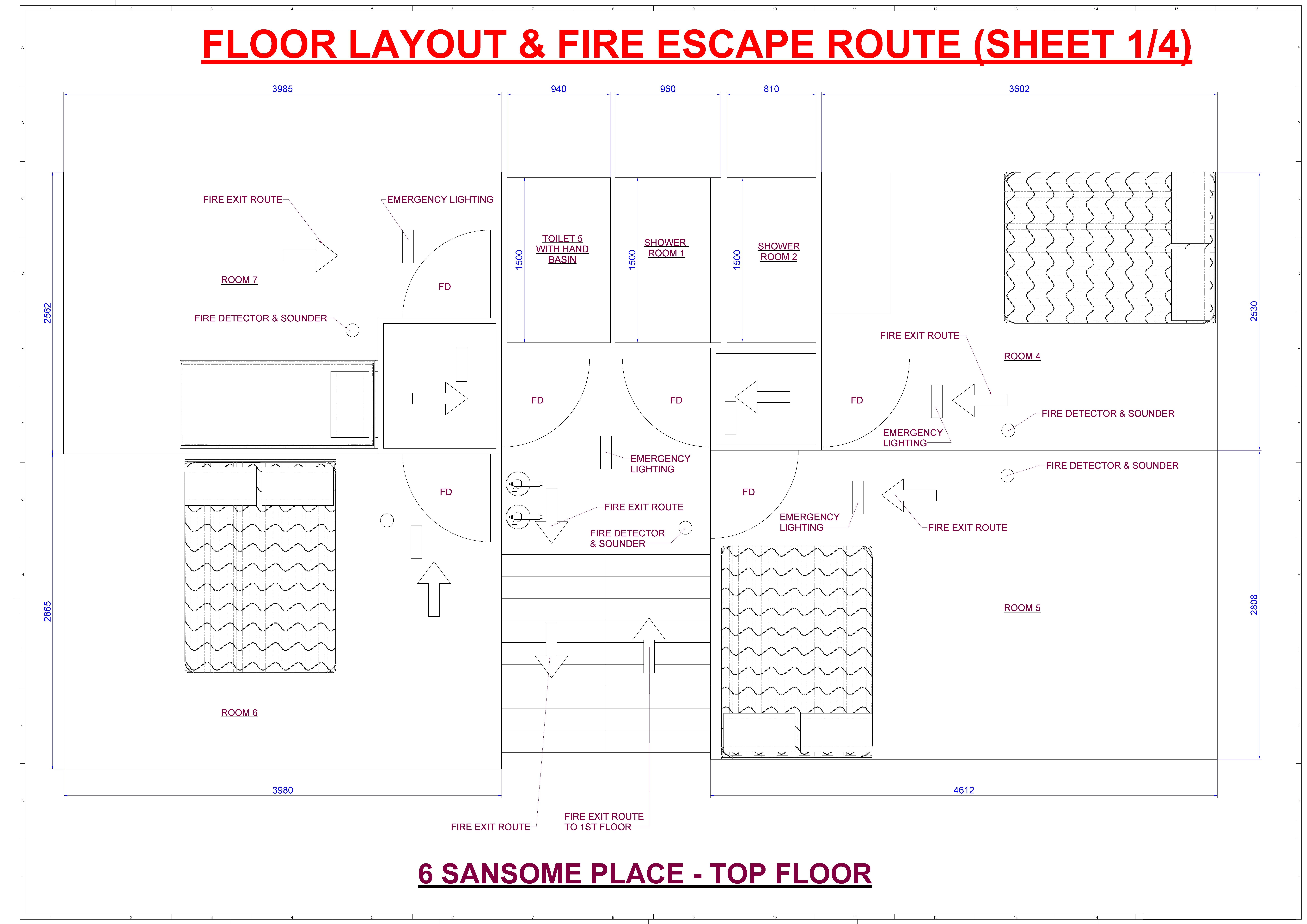 6 Sansome Place Floor Layout - 2nd Floor